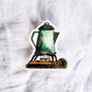 Camping Kettle: Vinyl Waterproof Sticker