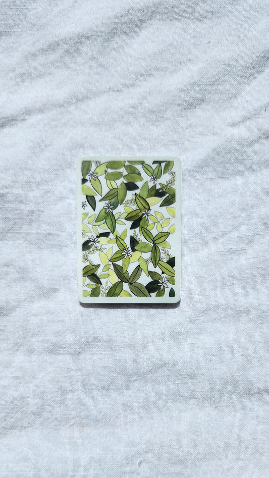 Botanical Floral: Vinyl Waterproof Sticker