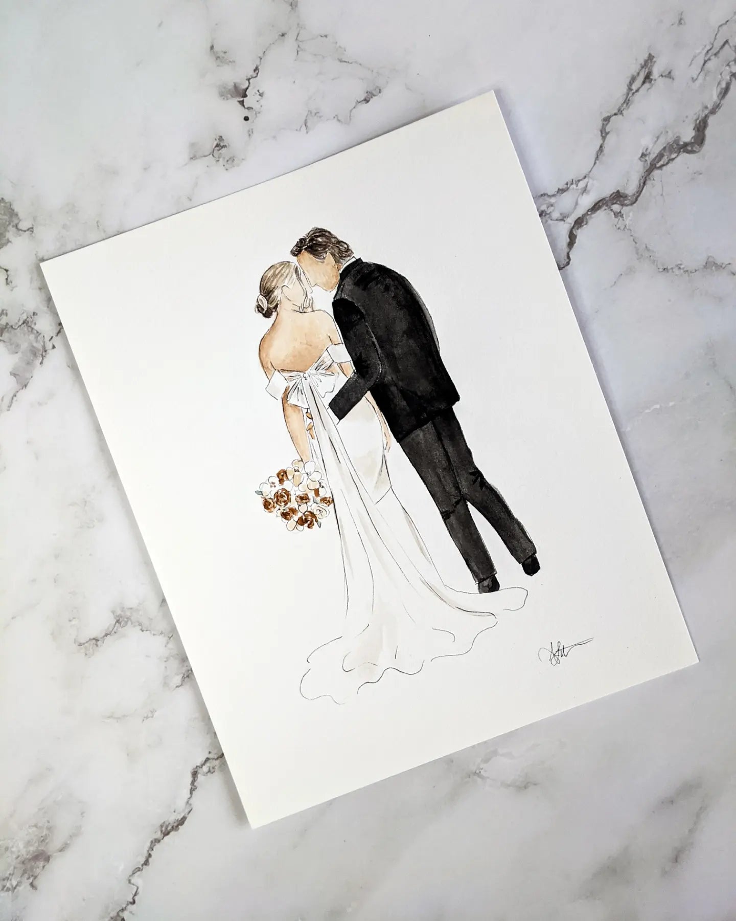 Custom Watercolour Portrait