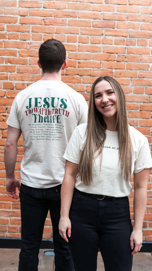 Jesus: The Way. The Truth. The Life. T-shirt